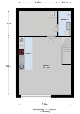 Floorplan - Ambachtsweg 11C, 1474 HV Oosthuizen